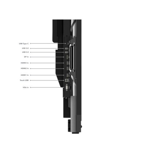 Lenovo ThinkVision T86 computer monitor 2.18 m (86") 3840 x 2160 pixels 4K Ultra HD LED Touchscreen Black - Image 10