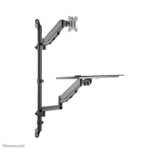 Neomounts WL90-325BL1 Sit-stand workstation wall 17-32" - gas spring - Image 3