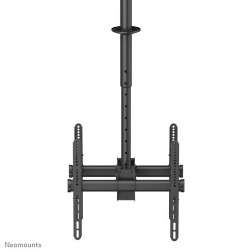 Neomounts NM-C440DBLACK Dual monitor/TV mount ceiling 32-60" - h 56-91 cm - Image 3