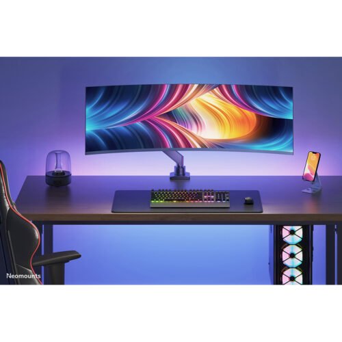 Neomounts NM-D775BLACKPLUS Monitor arm 10-49" - gas spring - Topfix - 180°-stop - Image 14