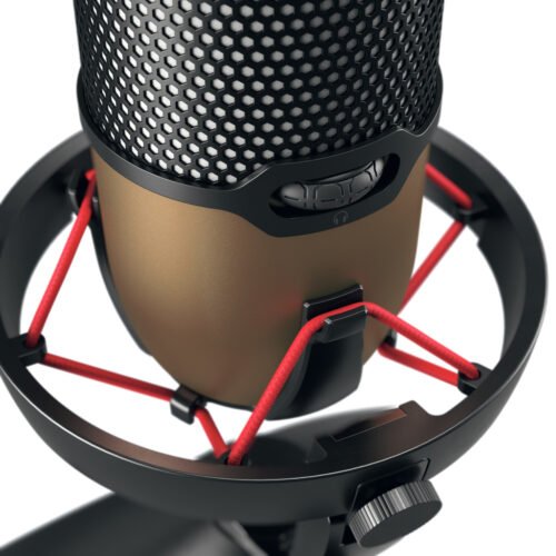 CHERRY UM 9.0 PRO RGB Black, Copper Table microphone - Image 2