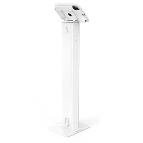 Compulocks iPad 10.9" 10th Gen Space Enclosure Brandable Floor Stand White - Image 2