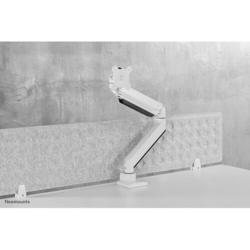 Neomounts NM-D775WHITEPLUS Monitor arm 10-49" - gas spring - Topfix - 180°-stop - Image 7
