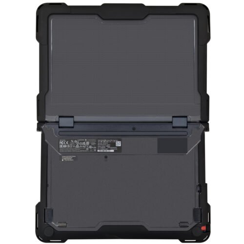 Techair TACHS006 Protective Hard Shell case for Lenovo 100e/100w/300e/300w 4th Gen Chromebook, 11.6 black/clear - Image 4