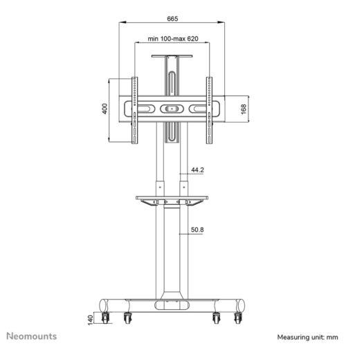 Neomounts NM-M1700BLACK TV trolley 32-75" - Image 14