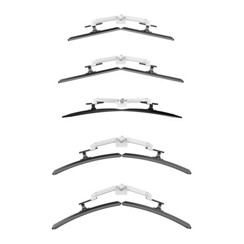 Neomounts DS65S-950WH2 Monitor arm 24-34" - gas spring - Topfix - multi-adjustable - 180°-stop - Image 5