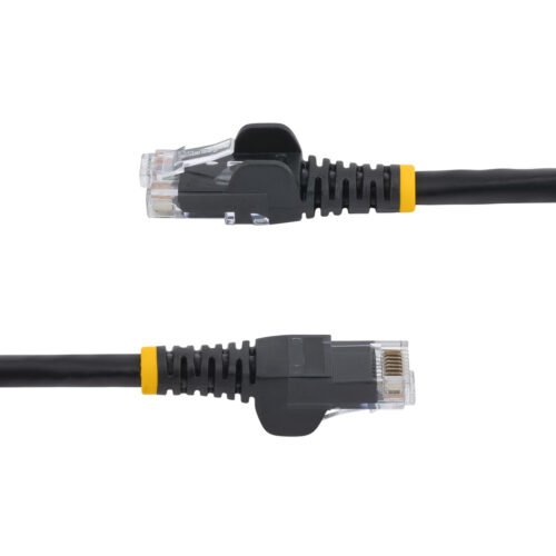 StarTech.com Cat5e Ethernet Patch Cable with Snagless RJ45 Connectors - 10 m, Black - Image 3