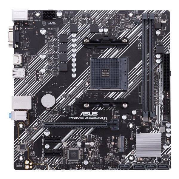 ASUS PRIME A520M-K AMD A520 Socket AM4 micro ATX - Image 2