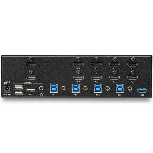StarTech.com 4 Port HDMI KVM Switch - 4K 30Hz - Dual Display - Image 12
