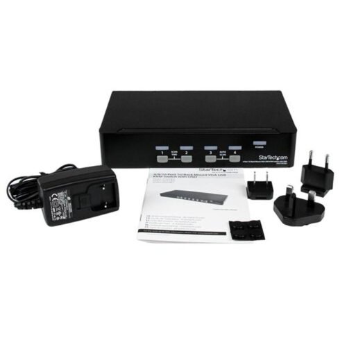 StarTech.com 4 Port 1U Rackmount USB KVM Switch with OSD - Image 4