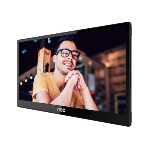 AOC T2 16T3EA computer monitor 39.6 cm (15.6") 1920 x 1080 pixels Full HD Black - Image 7