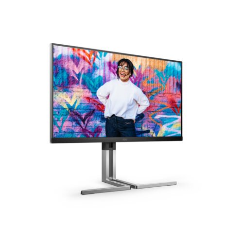 AOC Q27U3CV computer monitor 68.6 cm (27") 2560 x 1440 pixels 4K Ultra HD LCD Black - Image 3
