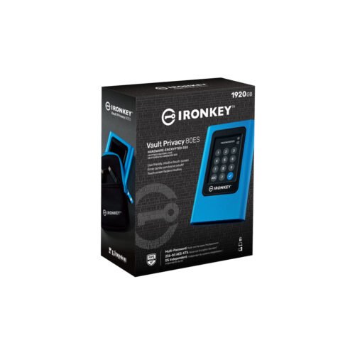 Kingston Technology IronKey 1920GB Vault Privacy 80 XTS-AES 256-bit Encrypted External SSD - Image 5
