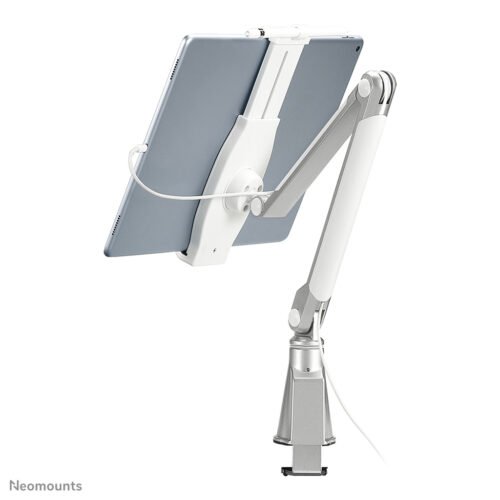 Neomounts TABLET-D100SILVER Tablet holder desk clamp 4.7-12.9" - universal - full motion