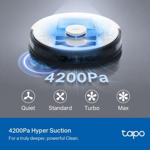 TP-Link Tapo LiDAR Navigation Robot Vacuum - Image 5