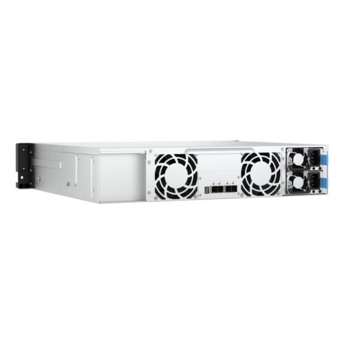 QNAP TL-R1200PES-RP storage drive enclosure HDD/SSD enclosure Black, Grey 2.5/3.5" - Image 2