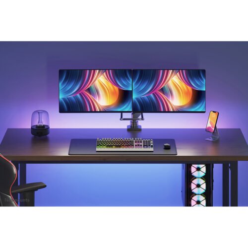 Neomounts NM-D775DXBLACK Monitor arm 10-32" - gas spring - Topfix - 180°-stop - Image 16