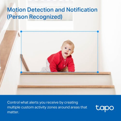 TP-Link Tapo Pan/Tilt Home Security Wi-Fi Camera - Image 6