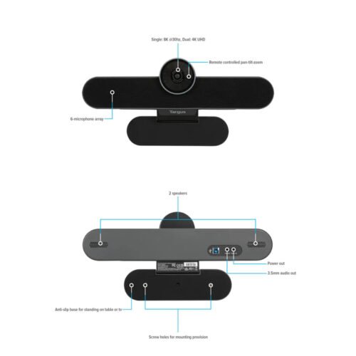 Targus AEM350 video conferencing system 8 person(s) 8.5 MP Group video conferencing system - Image 3