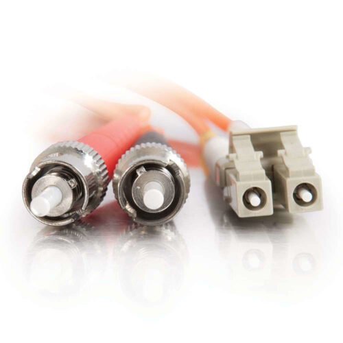 C2G 2m LC/ST LSZH Duplex 62.5/125 Multimode Fibre Patch Cable InfiniBand/fibre optic cable Orange - Image 3