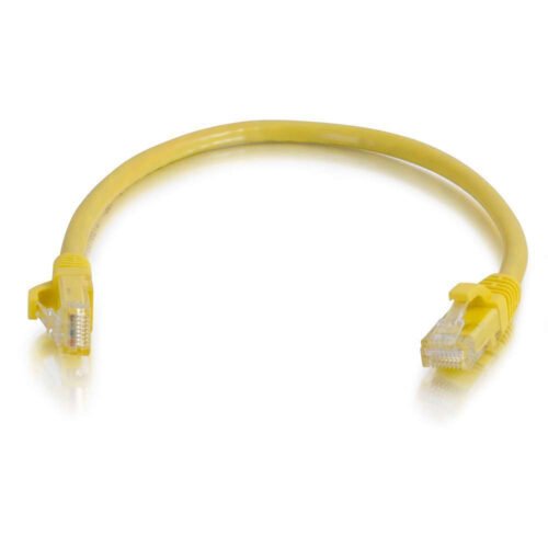 C2G 2m Cat6 Booted Unshielded (UTP) Network Patch Cable - Yellow - Image 4