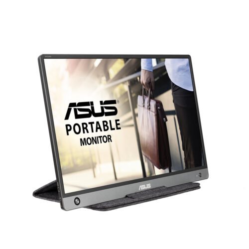 ASUS MB16AH computer monitor 39.6 cm (15.6") 1920 x 1080 pixels Full HD Black, Grey - Image 4