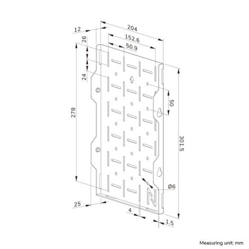 Neomounts AWL05-750BL AV hardware rack - universal - Image 8