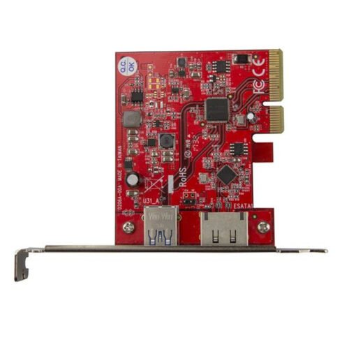 StarTech.com 2-Port USB 3.1 (10Gbps) and eSATA PCIe Card - 1x USB-A and 1x eSATA - Image 4