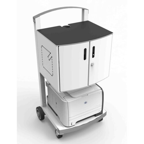 Compulocks CartiPad Uno Tablet / Laptop Charging Rolling Cart 16 Devices EU Power Plug - Image 6