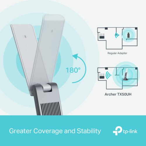 TP-Link Archer AX3000 High Gain Wireless USB Adapter - Image 2
