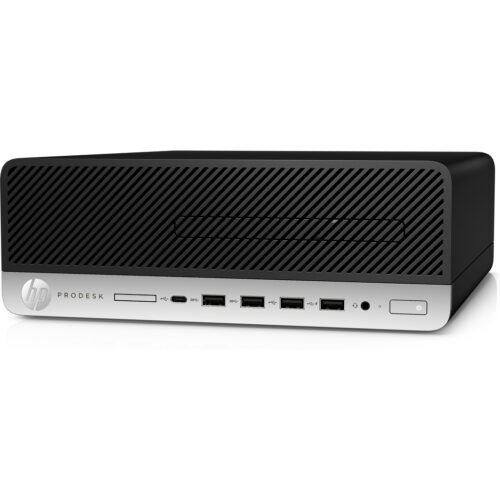 HP ProDesk 600 G5 Intel® Core™ i5 9500 8 GB DDR4-SDRAM 256 GB SSD Windows 10 Pro SFF PC Black - Image 2