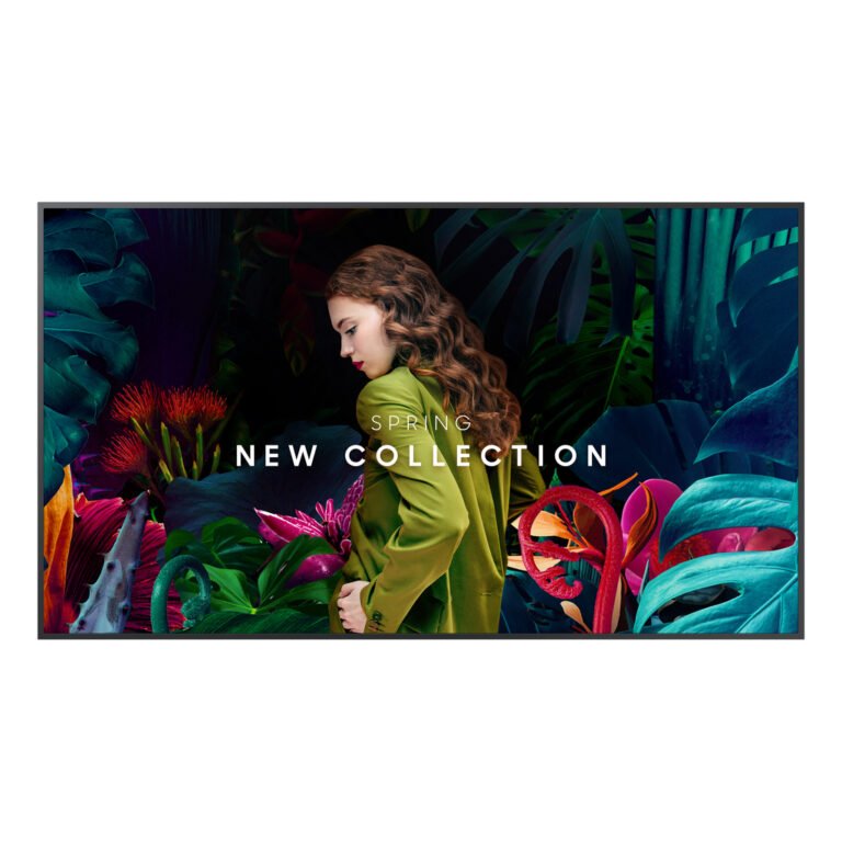 Samsung QB65C-N Digital signage flat panel 165.1 cm (65") LED 350 cd/m² 4K Ultra HD Black Built-in processor Tizen 7.0 16/7