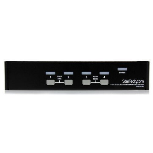 StarTech.com 4 Port 1U Rackmount USB KVM Switch with OSD - Image 5