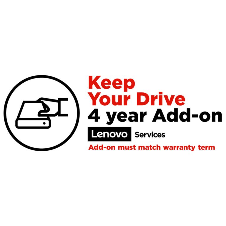 Lenovo 4Y Keep Your Drive 1 license(s) 4 year(s)