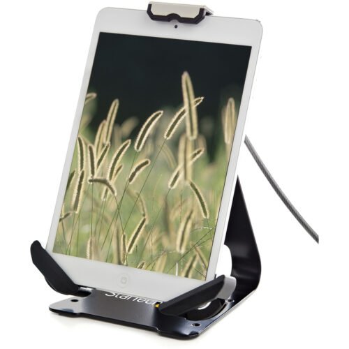 StarTech.com Secure Tablet Stand w/ K-Slot Cable Lock - Locking Tablet Holder for 7.9"-13" Tablets - Universal Adjustable Table - Image 3