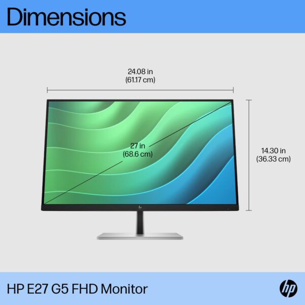 HP E27 G5 FHD Monitor - Image 4