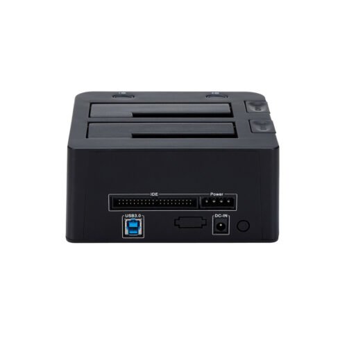 StarTech.com Dual-Bay USB 3.0 to SATA and IDE Hard Drive Docking Station, USB Hard Drive Dock, External 2.5/3.5" SATA I/II/III - Image 3