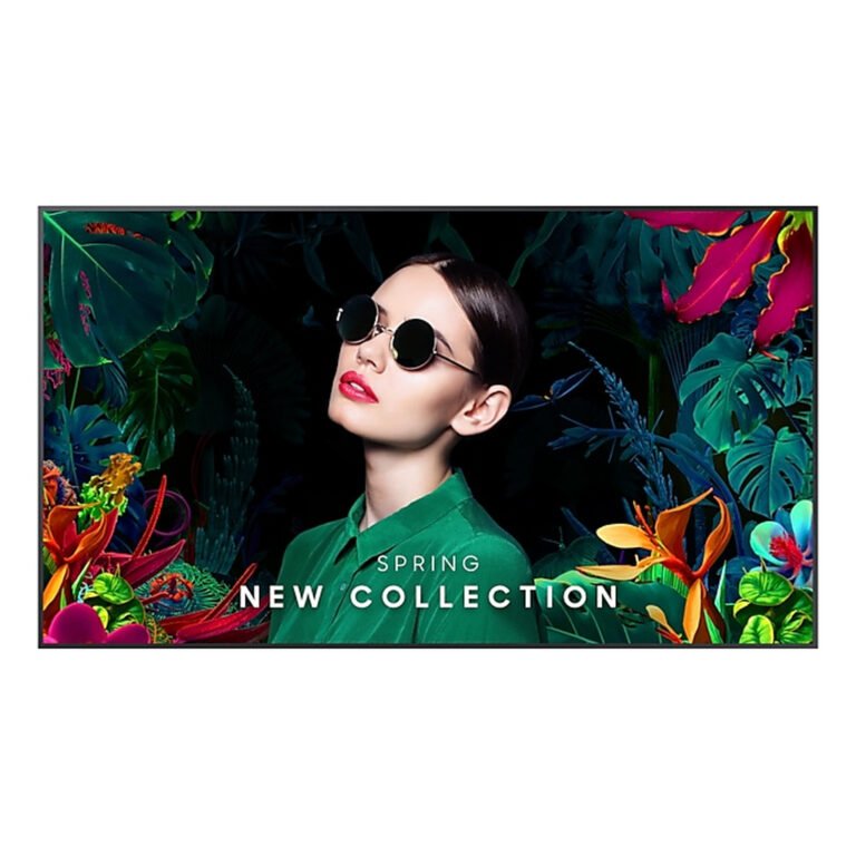 Samsung LH98QMCEBGCXEN Signage Display Digital signage flat panel 2.49 m (98") LED Wi-Fi 500 cd/m² 4K Ultra HD Black Tizen 7.0