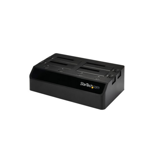 StarTech.com 4-Bay USB 3.0 to SATA Hard Drive Docking Station, USB Hard Drive Dock, External 2.5/3.5" SATA III SSD/HDD Docking - Image 4