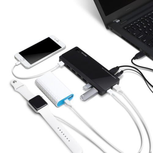 TP-Link UH720 interface hub USB 3.2 Gen 1 (3.1 Gen 1) Micro-B 5000 Mbit/s Black - Image 3