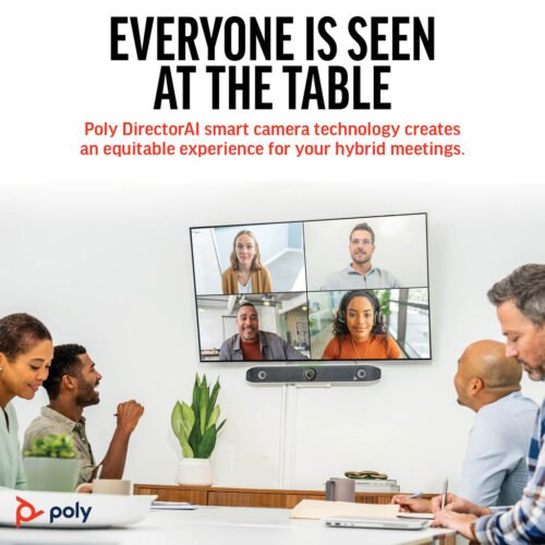 POLY Studio X52 All-In-One Video Bar - Image 11