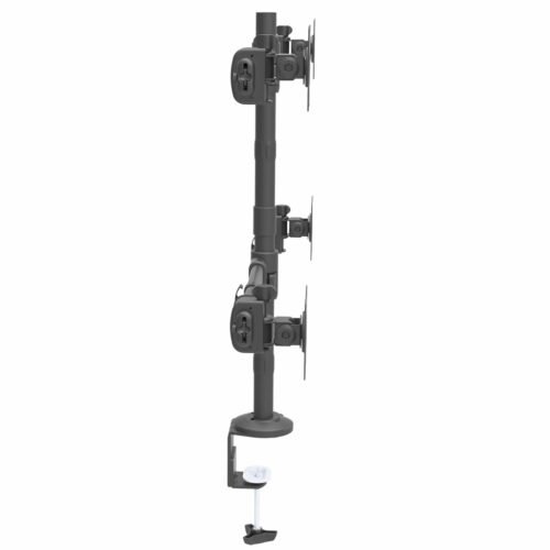 StarTech.com Desk Mount Quad Monitor Arm - Ergonomic VESA 4 Monitor Mount 2x2 up to 27" - Articulating & Height Adjustable Pole - Image 11