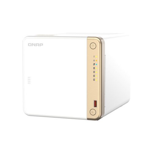 QNAP TS-462-4G NAS/storage server Tower Intel® Celeron® N4505 4 GB DDR4 0 TB QNAP QTS White - Image 9