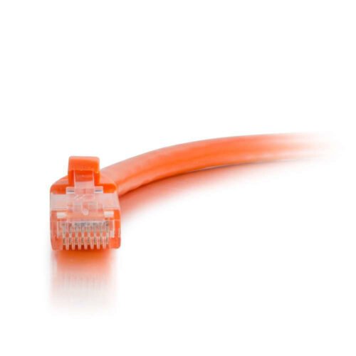 C2G 1m Cat5e Booted Unshielded (UTP) Network Patch Cable - Orange - Image 2