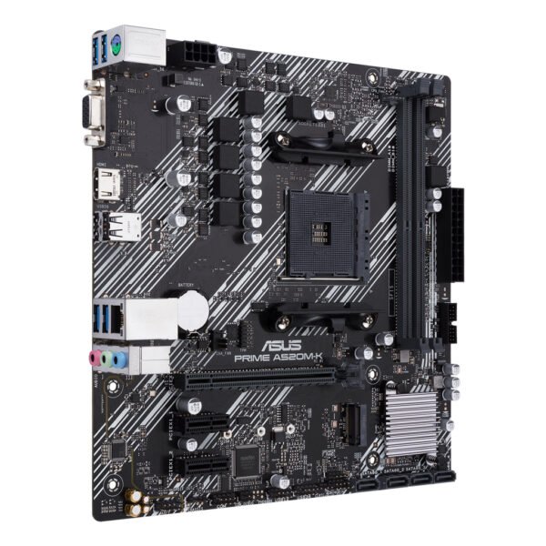 ASUS PRIME A520M-K AMD A520 Socket AM4 micro ATX - Image 3