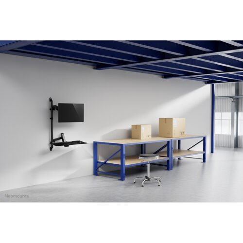 Neomounts WL90-325BL1 Sit-stand workstation wall 17-32" - gas spring - Image 16