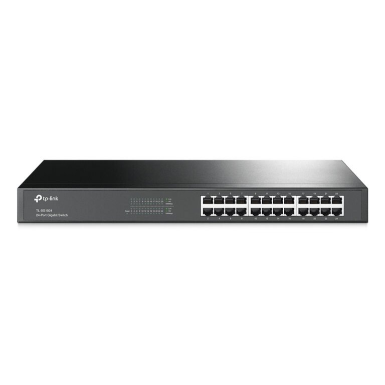 TP-Link TL-SG1024 network switch Unmanaged L2 Gigabit Ethernet (10/100/1000) Black