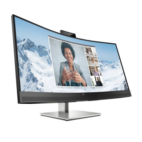 HP E34m G4 WQHD Curved USB-C Conferencing Monitor - Image 16