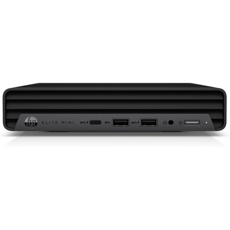 HP Elite Mini 600 G9 Intel® Core™ i5 i5-13500T 16 GB DDR5-SDRAM 512 GB SSD Windows 11 Pro Mini PC Black