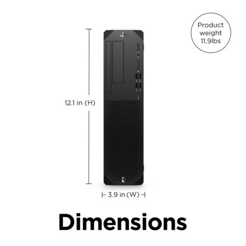 HP Z2 G9 Intel® Core™ i7 i7-14700 16 GB DDR5-SDRAM 512 GB SSD Windows 11 Pro SFF Workstation AI Workstation Black - Image 12